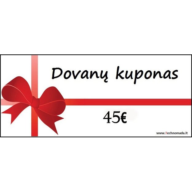 Dovanų kuponas 45€