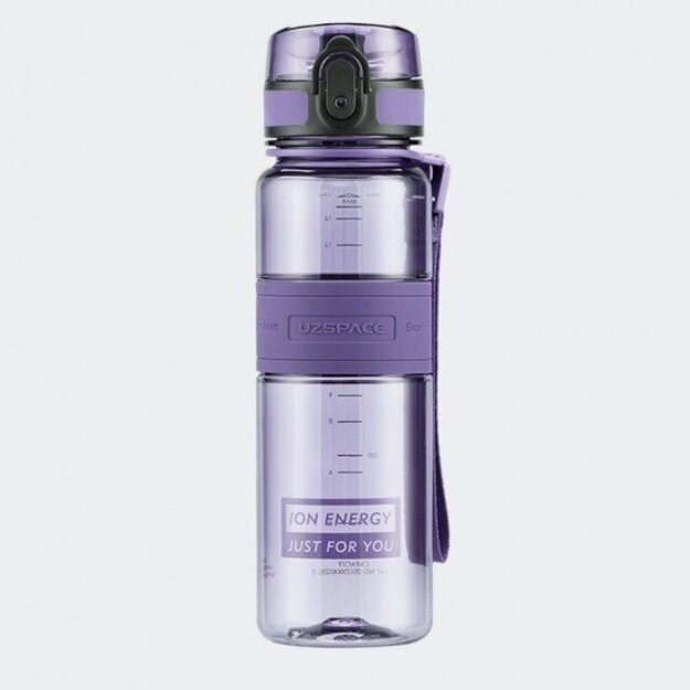 Gertuvė UZSPACE TRITAN 500 ml, plastikas be BPA - 5025-IRIS-PURPLE