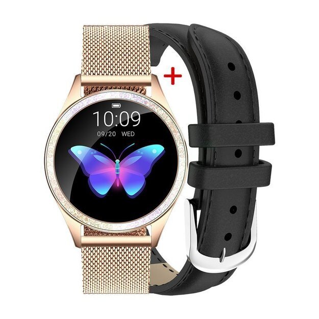 Išmanusis laikrodis SMARTWATCH G. ROSSI BF2-4D1-2 + papildoma odinė apyrankė (zg308d)